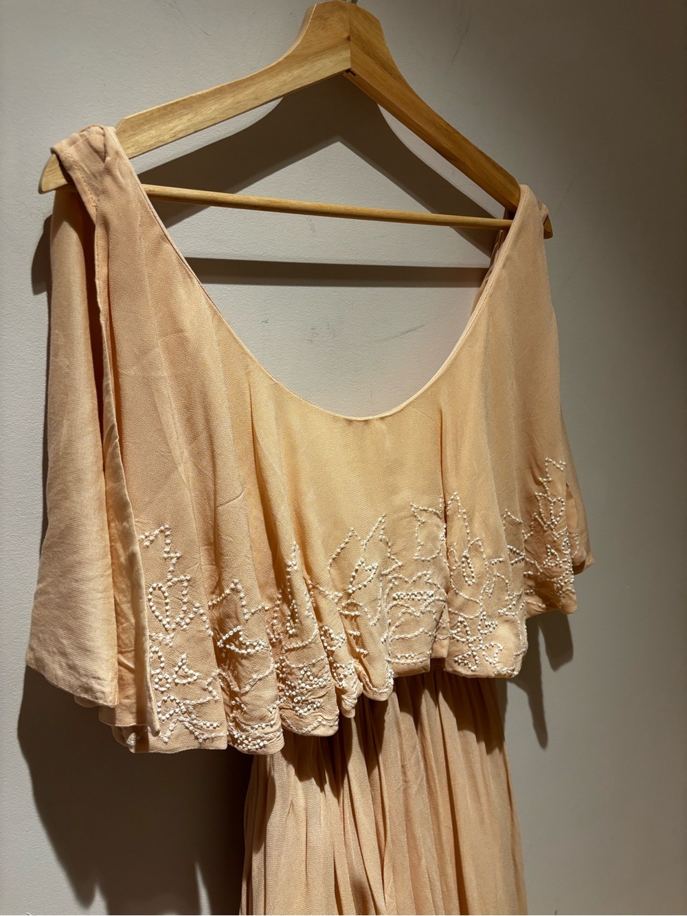 Free People Cream Mini Dress - Picture 12 of 12
